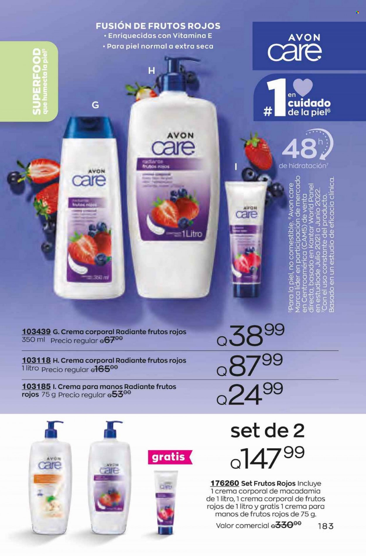 Catálogo Avon. Página 183