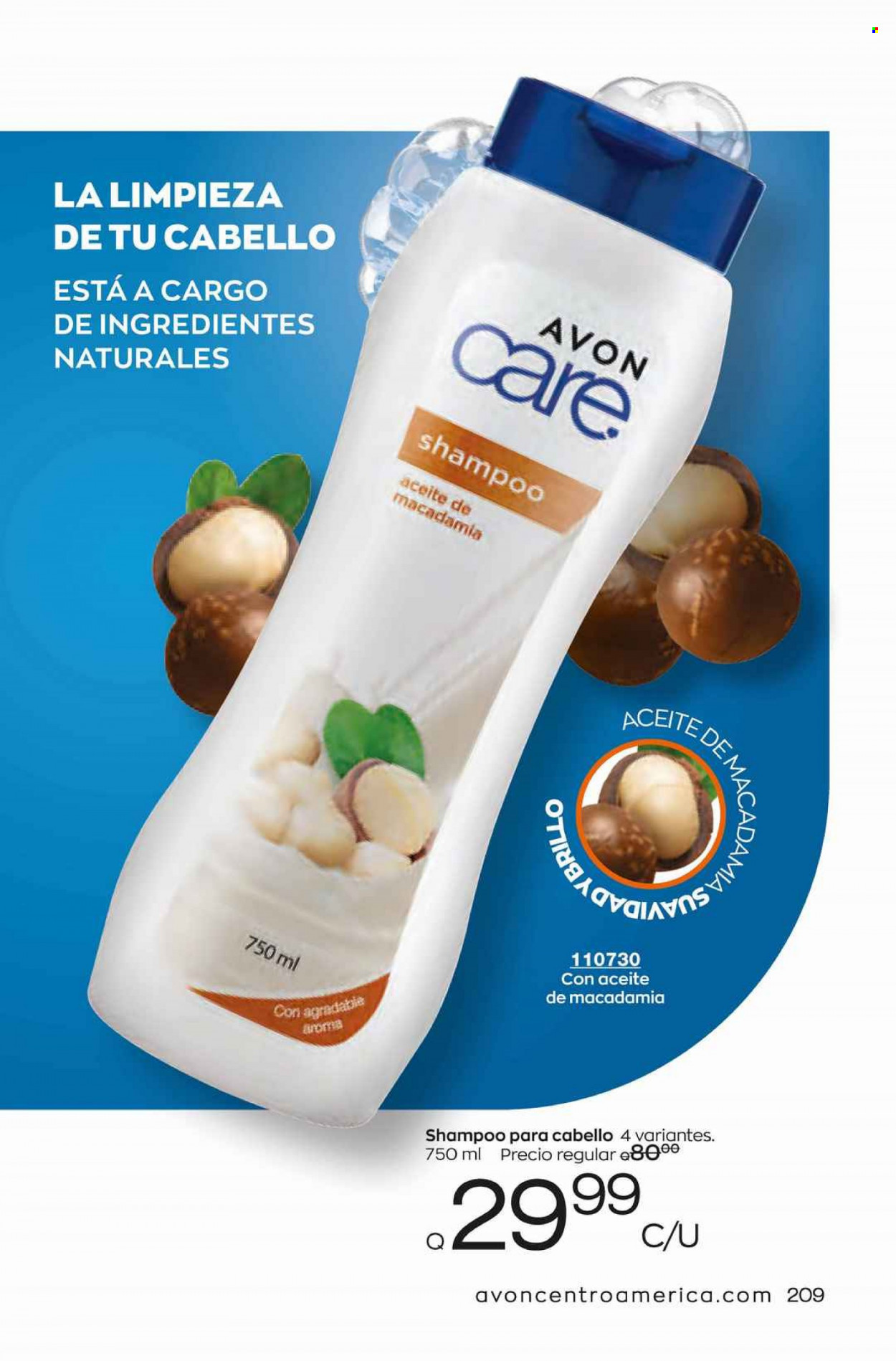 Catálogo Avon. Página 209