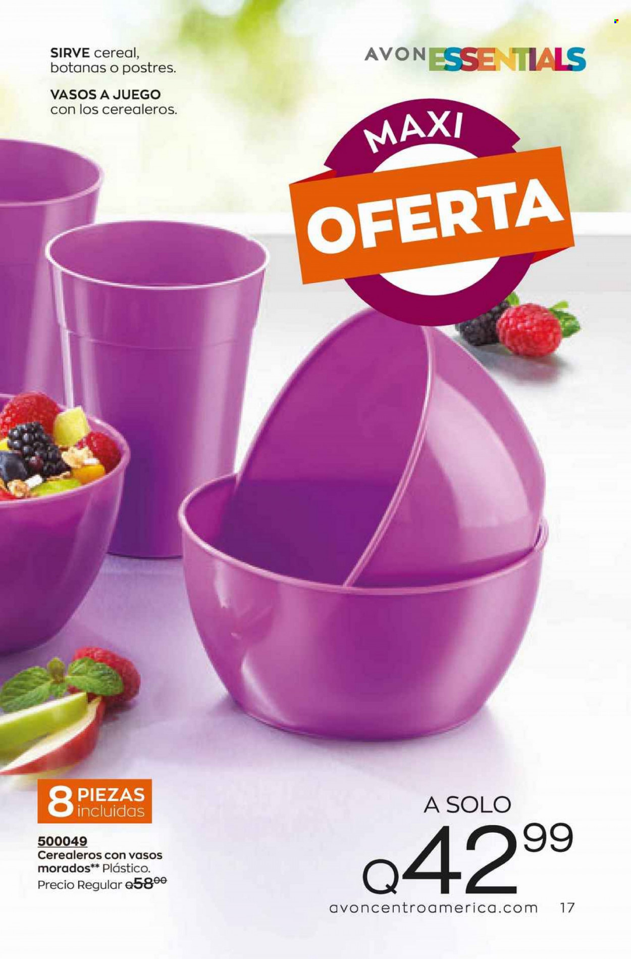 Catálogo Avon. Página 17