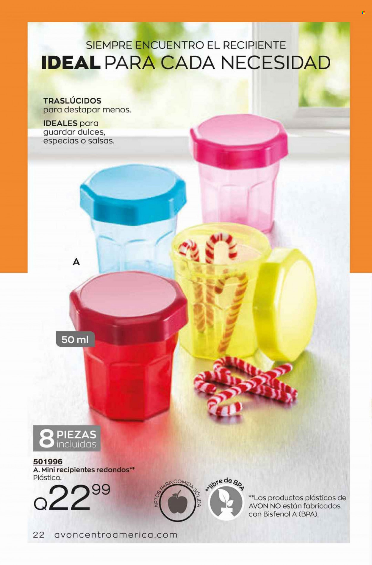 Catálogo Avon. Página 22
