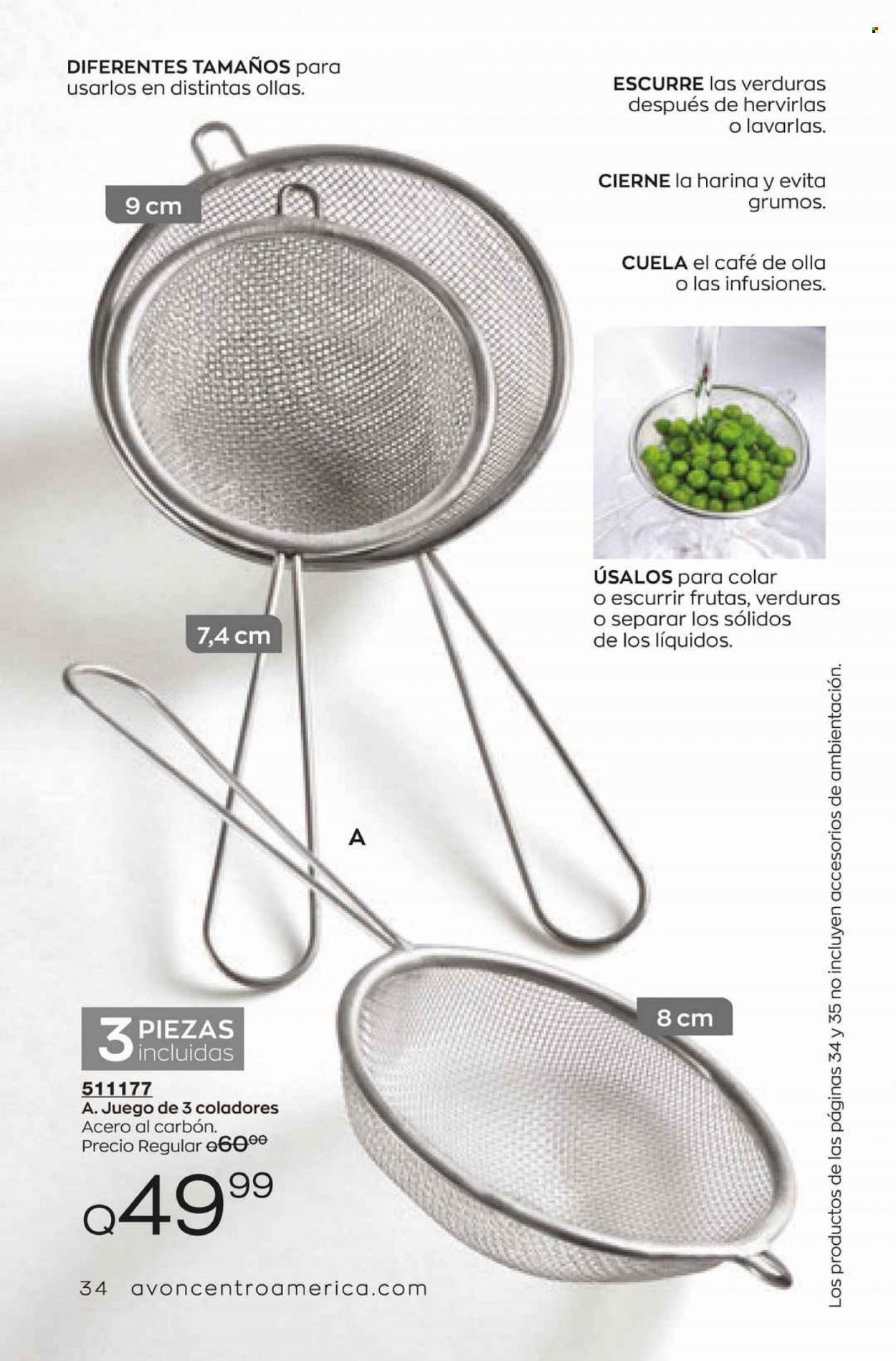 Catálogo Avon. Página 34