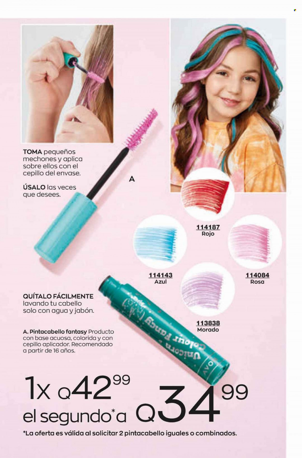 Catálogo Avon. Página 72