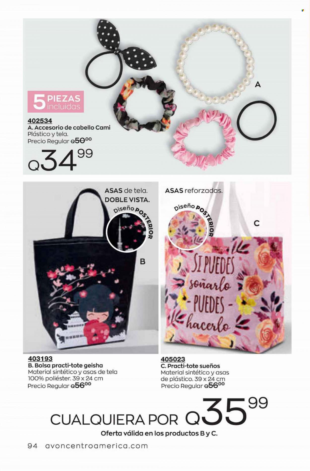 Catálogo Avon. Página 94