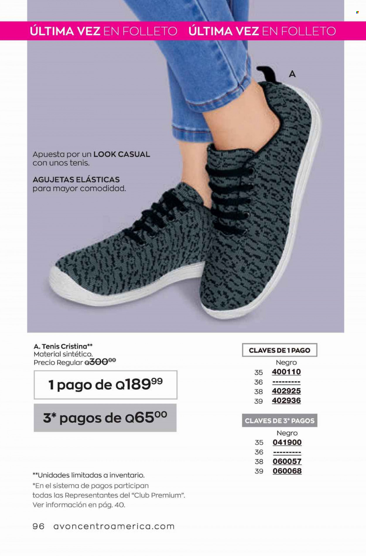 Catálogo Avon. Página 96