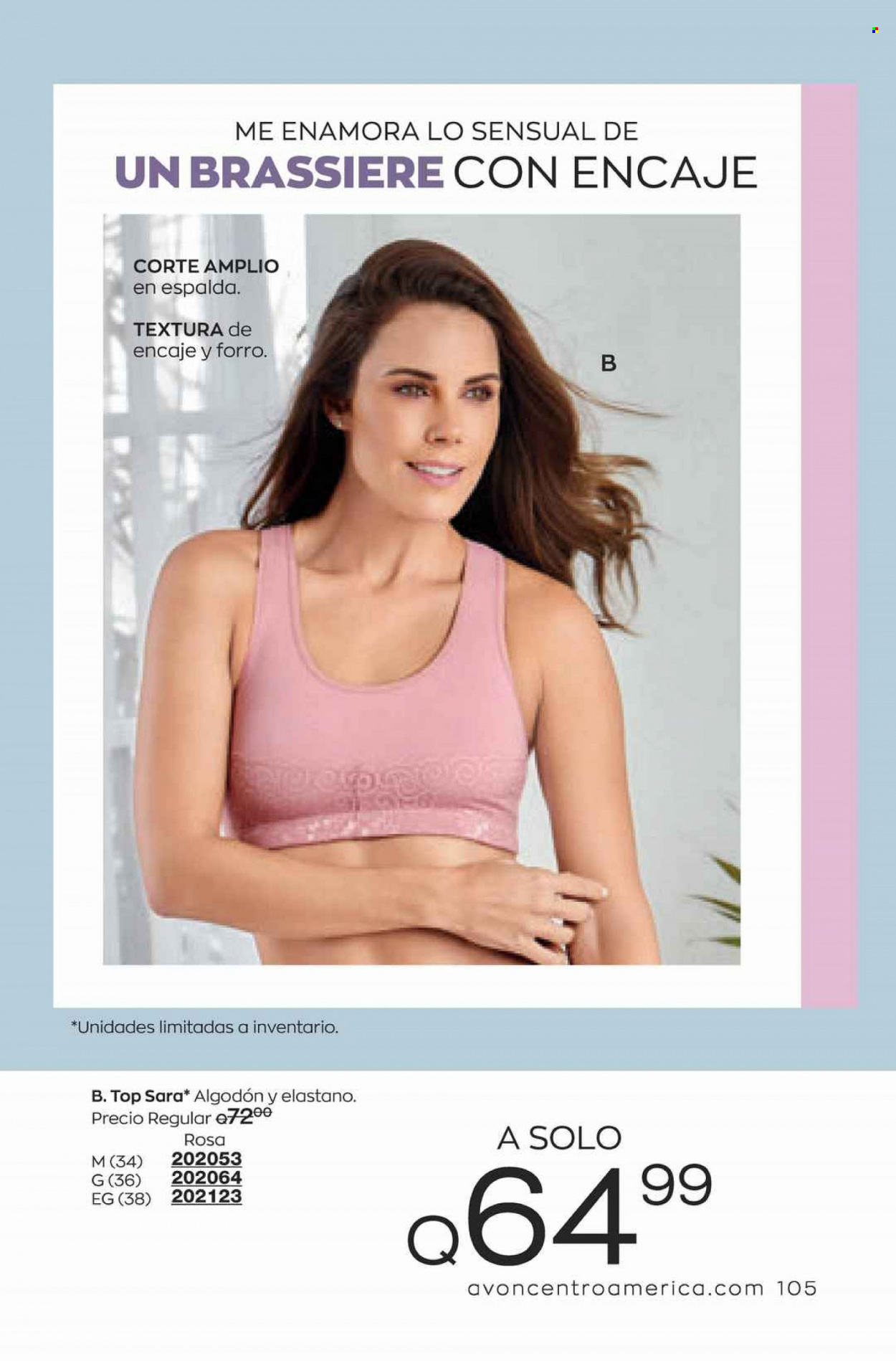 Catálogo Avon. Página 105