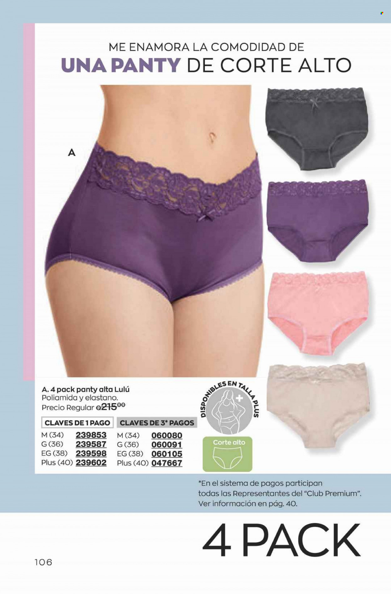 Catálogo Avon. Página 106