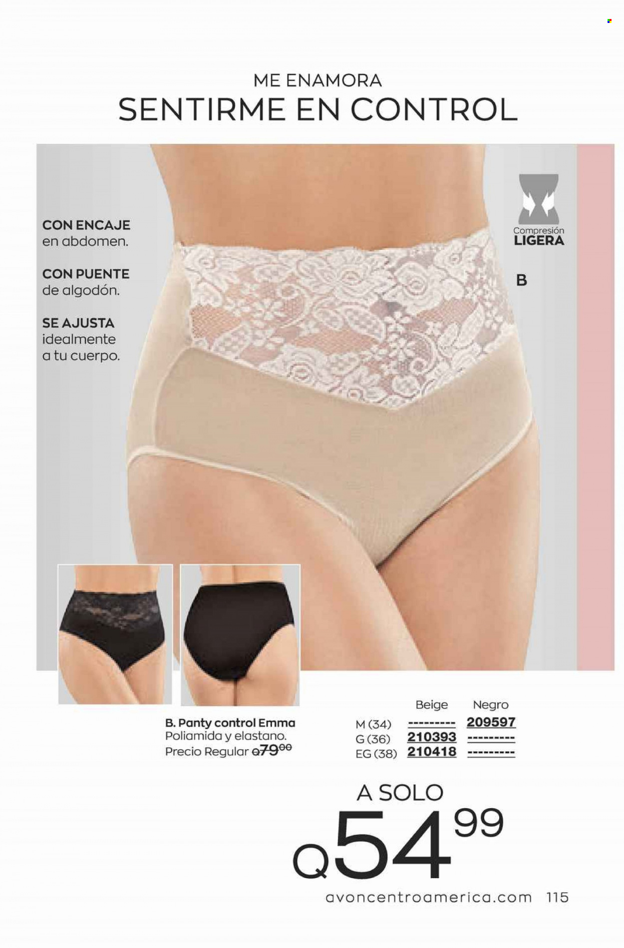 Catálogo Avon. Página 115