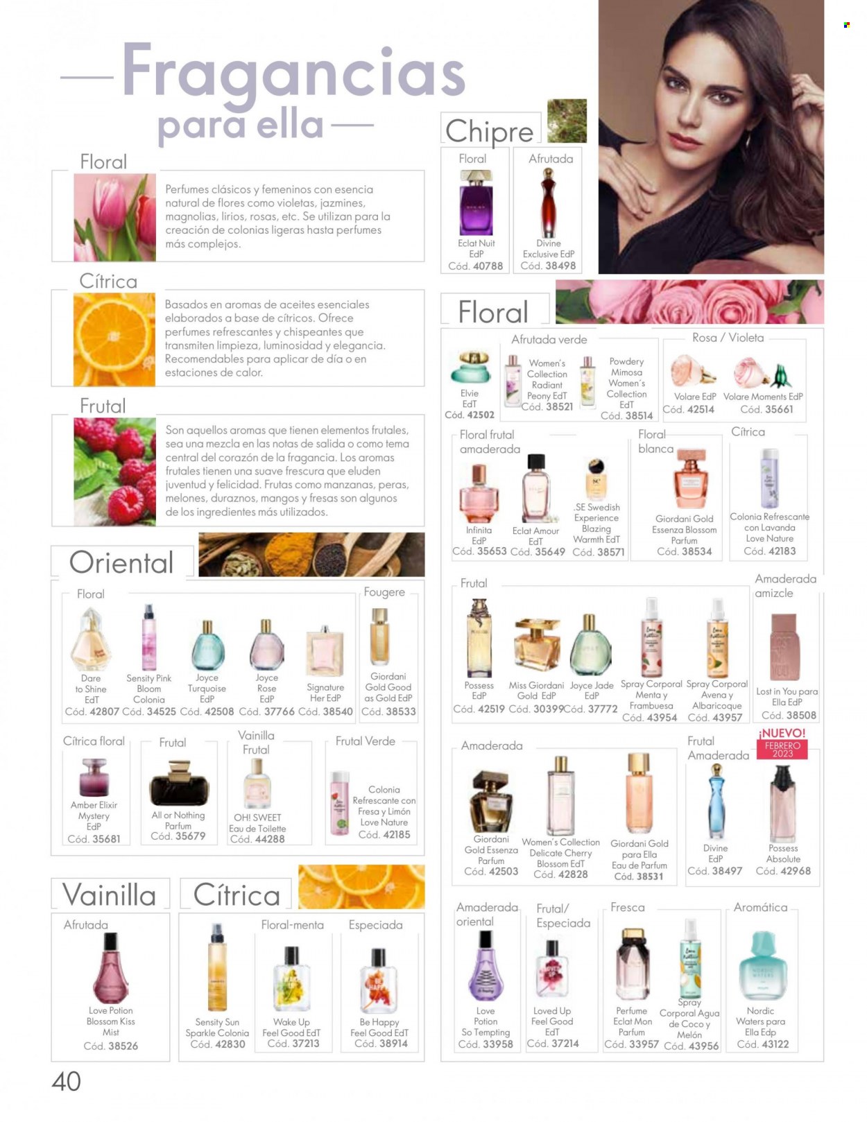 Catálogo Oriflame - 1.1.2023 - 31.3.2023. Página 40