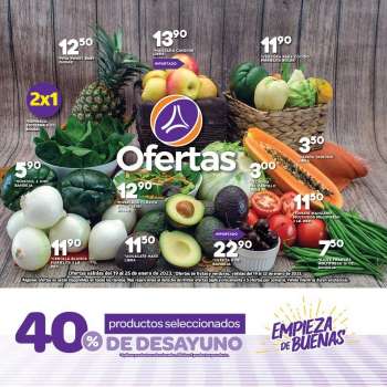 Folleto actual Supermercados La Torre - 19.1.2023 - 25.1.2023.