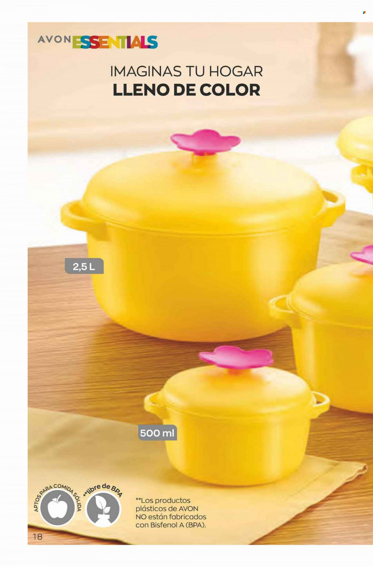 Catálogo Avon. Página 18