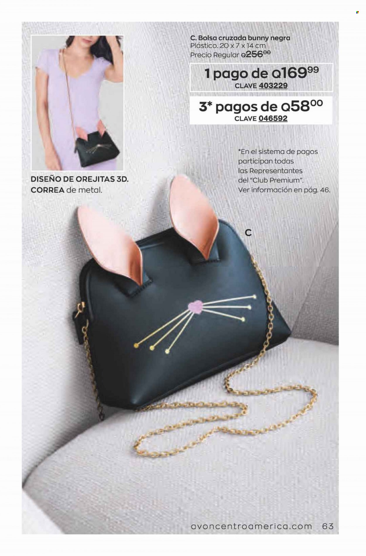 Catálogo Avon. Página 63
