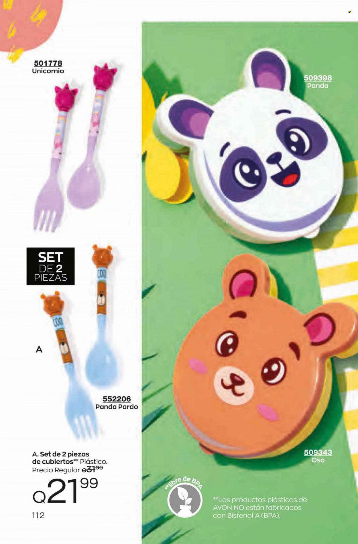 Catálogo Avon. Página 112