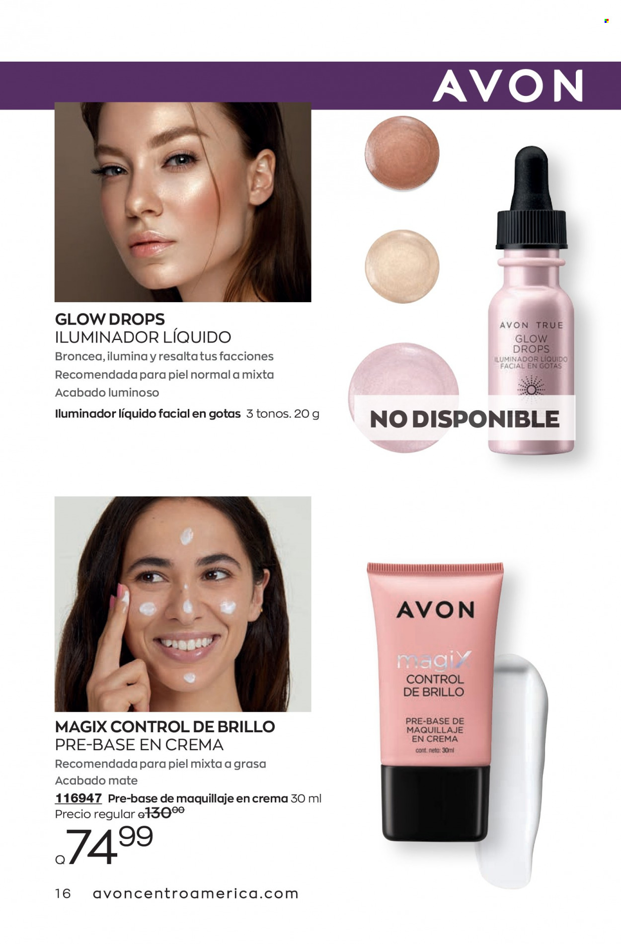 Catálogo Avon. Página 16