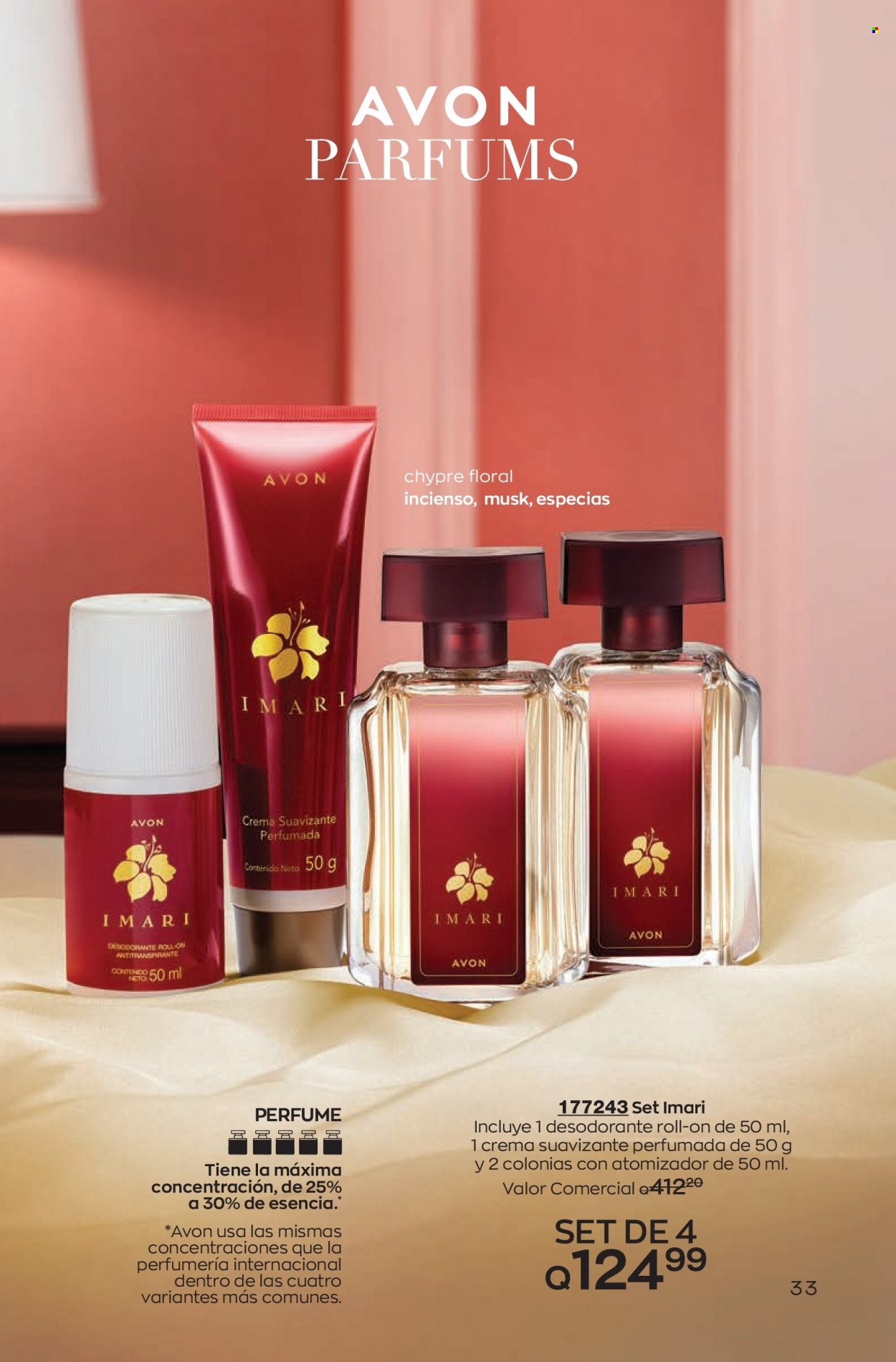 Catálogo Avon. Página 33