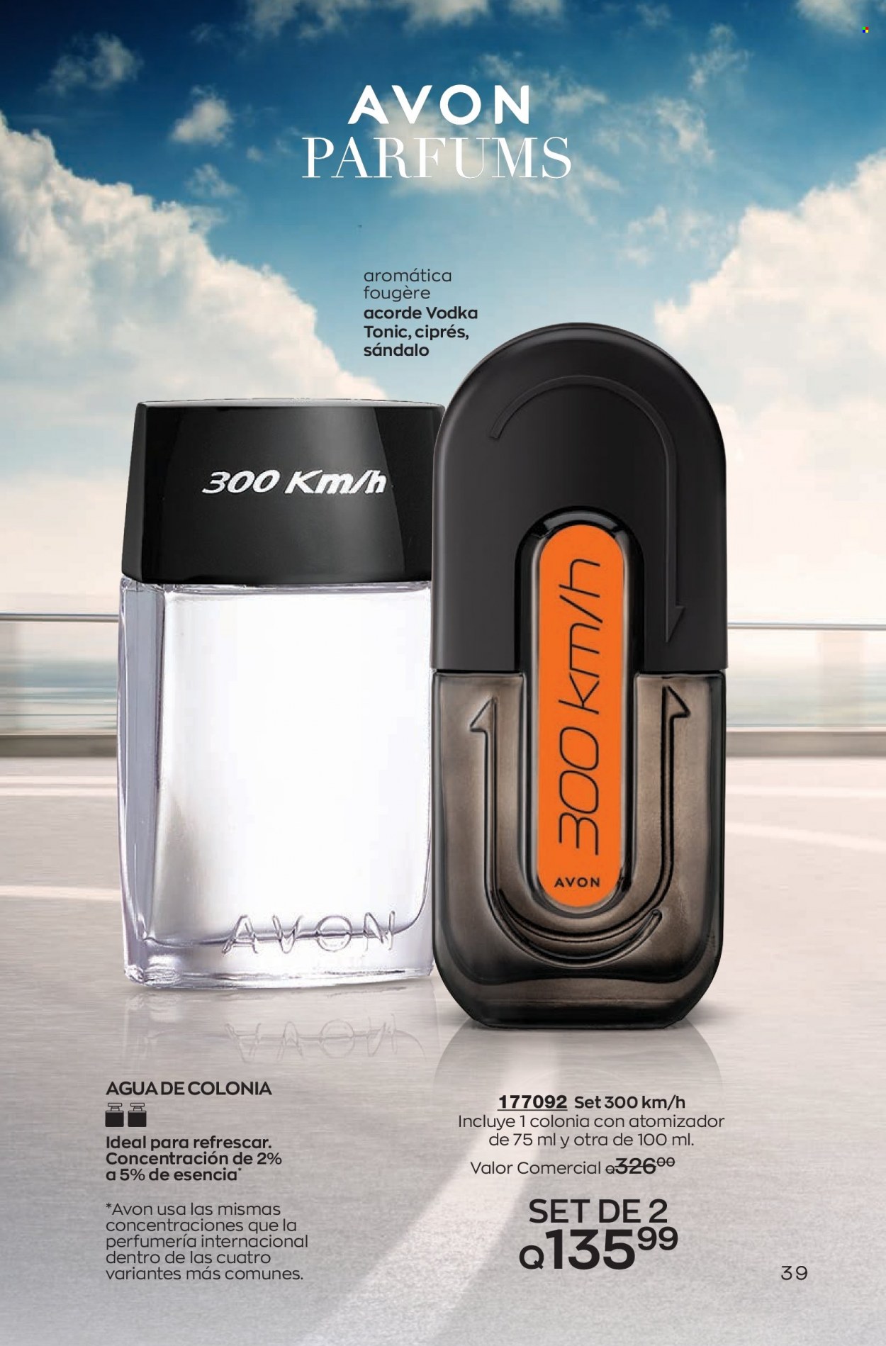 Catálogo Avon. Página 39