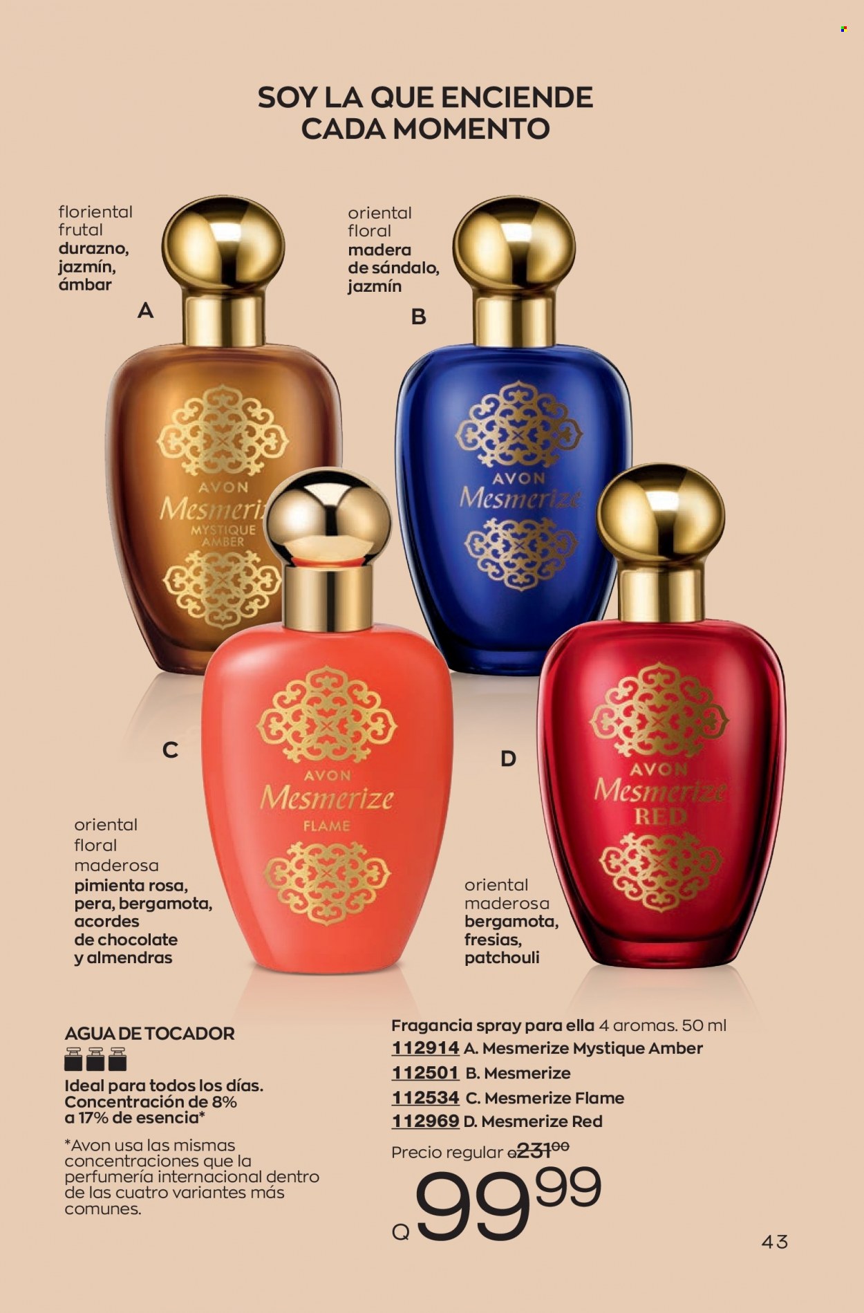 Catálogo Avon. Página 43