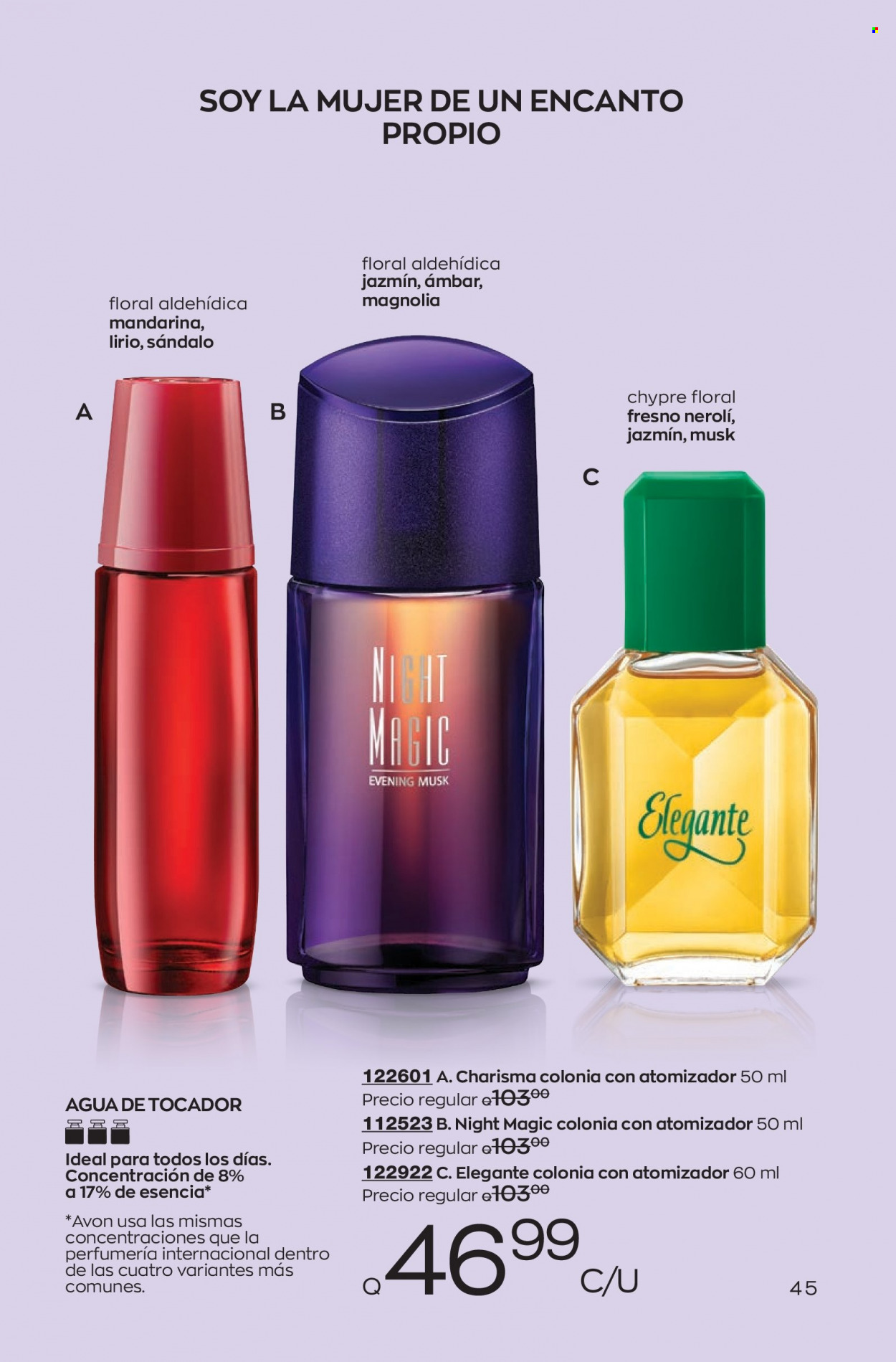 Catálogo Avon. Página 45
