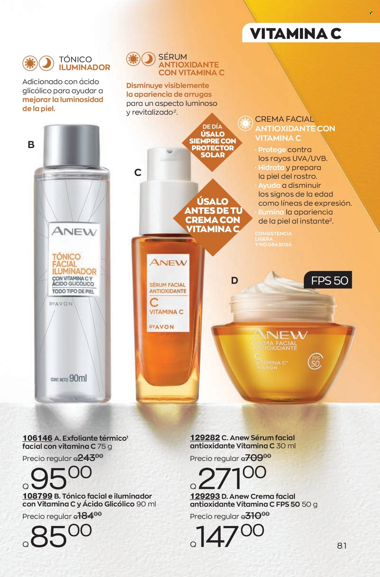 Catálogo Avon. Página 81