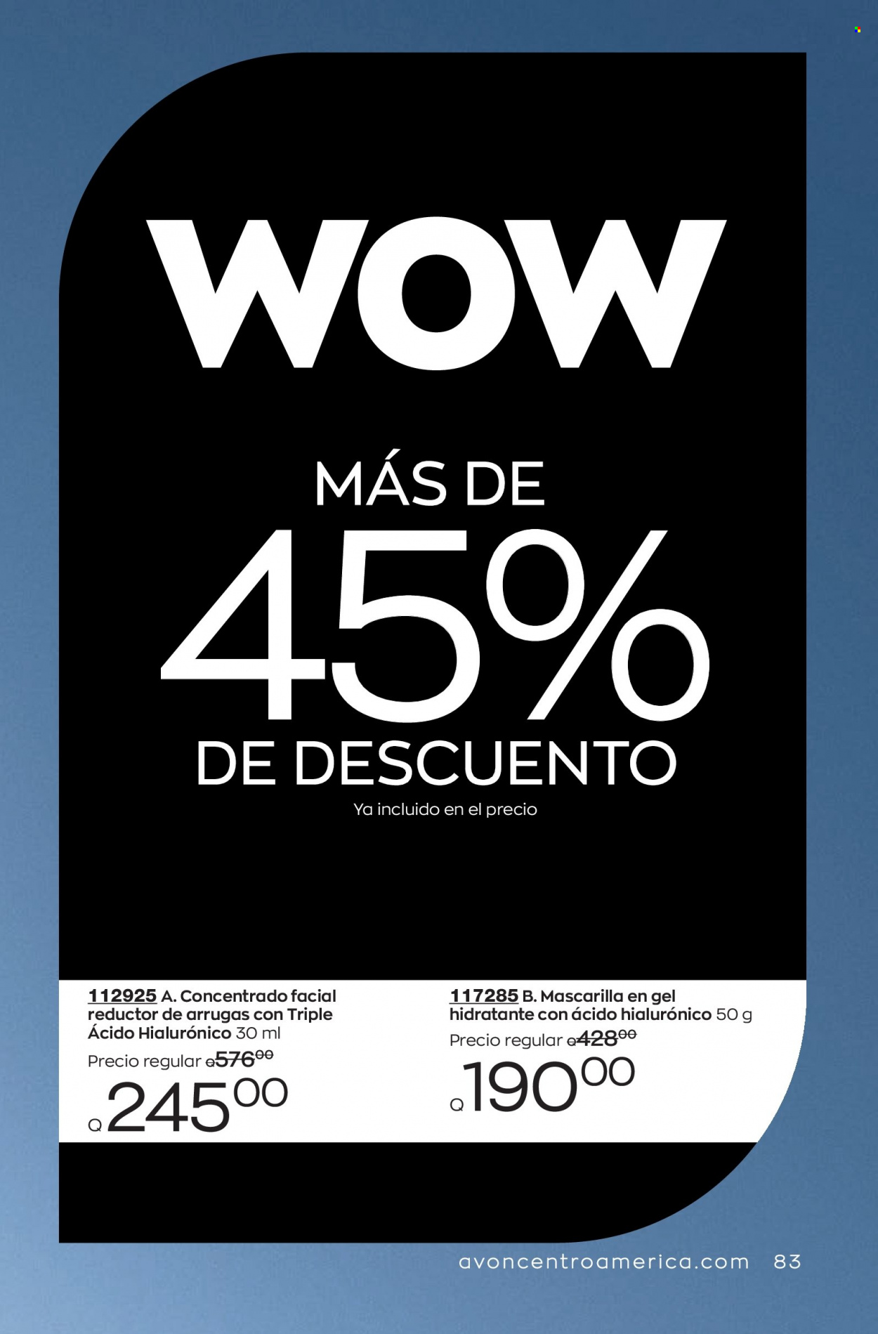 Catálogo Avon. Página 83