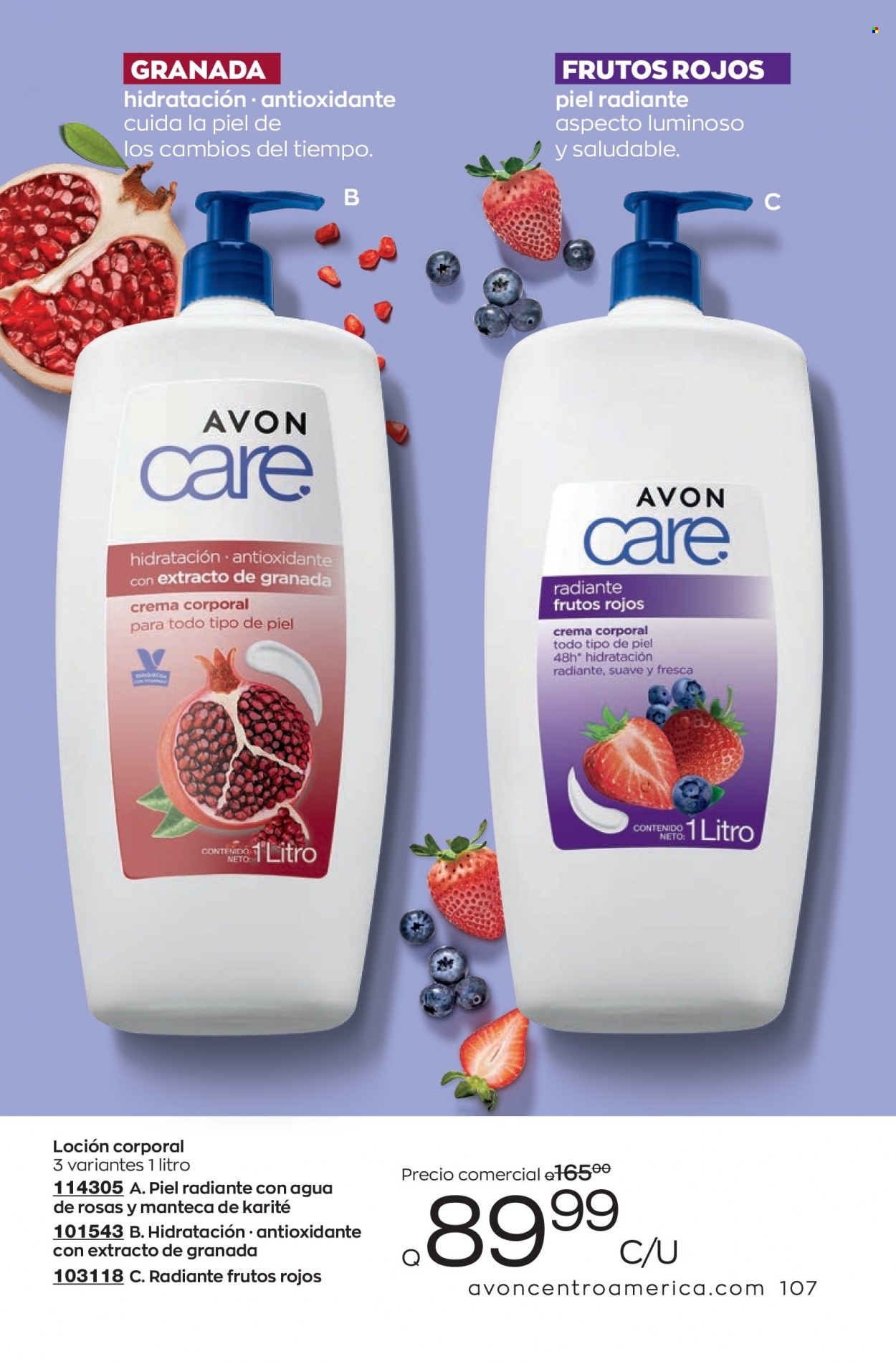 Catálogo Avon. Página 107