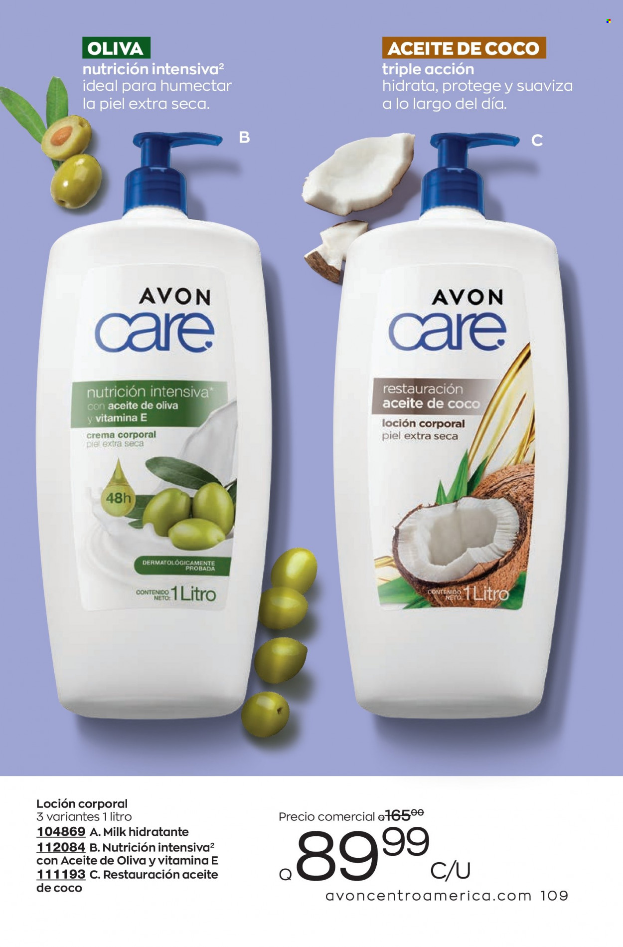 Catálogo Avon. Página 109