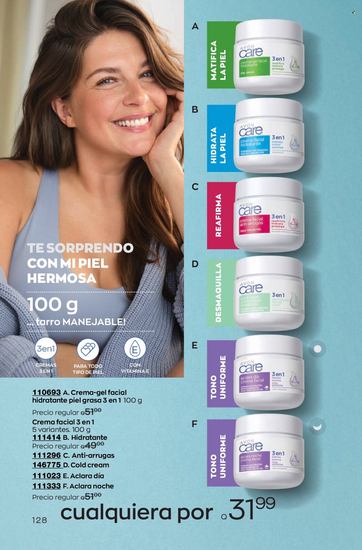 Catálogo Avon. Página 128