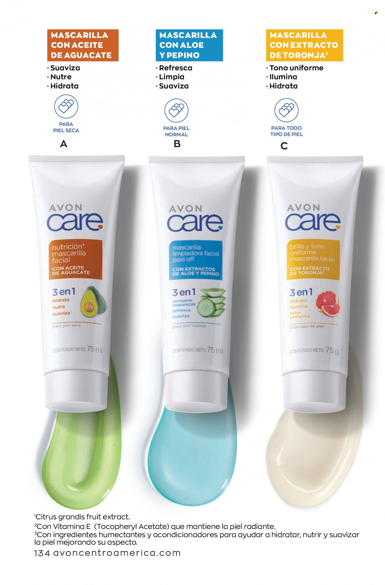 Catálogo Avon. Página 134