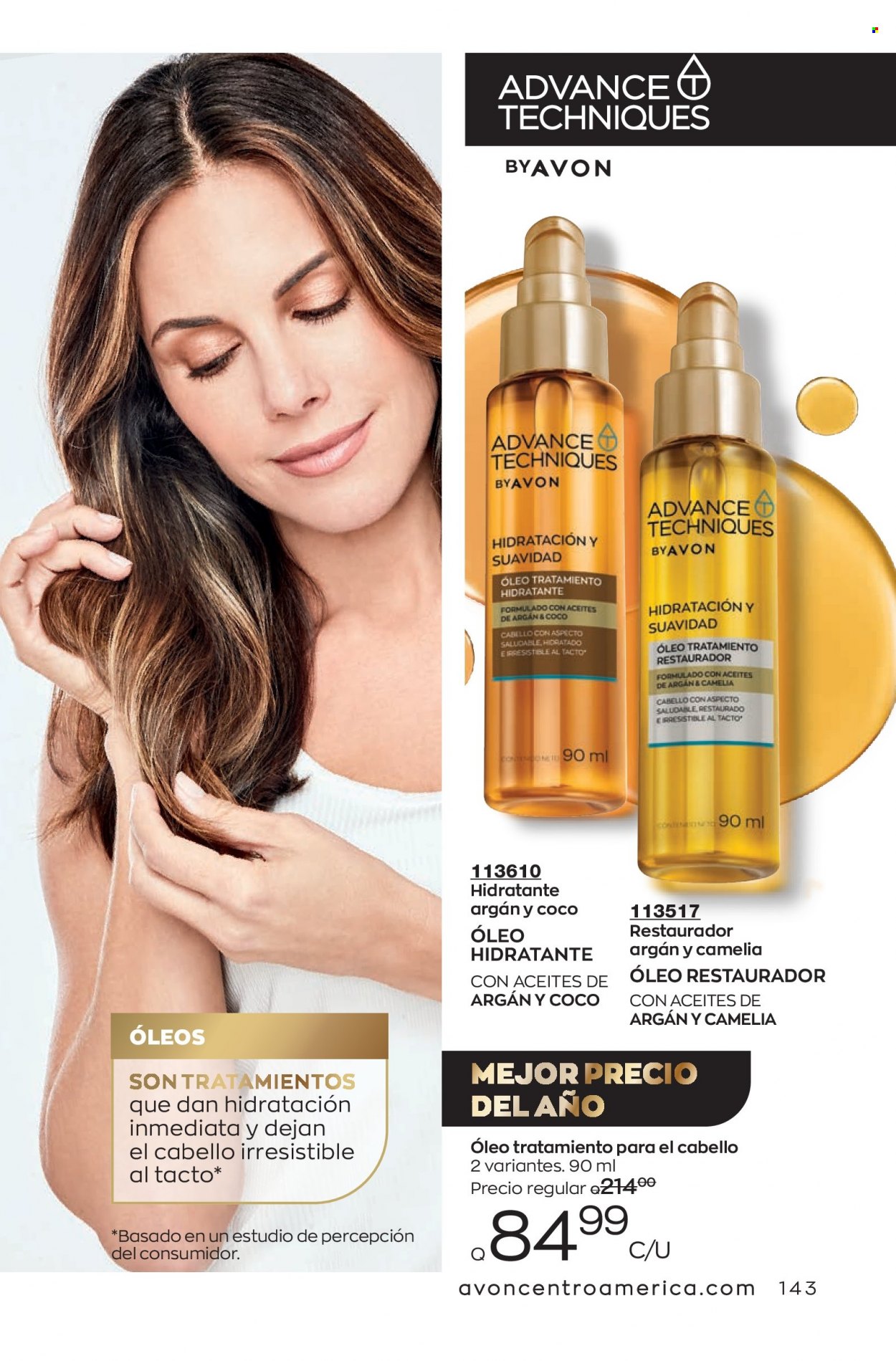 Catálogo Avon. Página 143