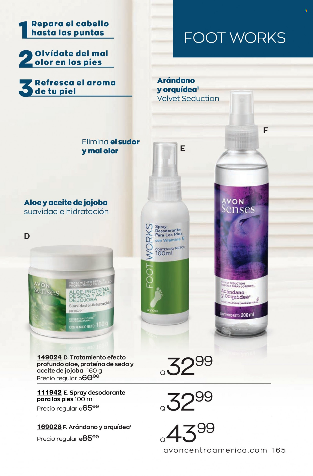 Catálogo Avon. Página 165