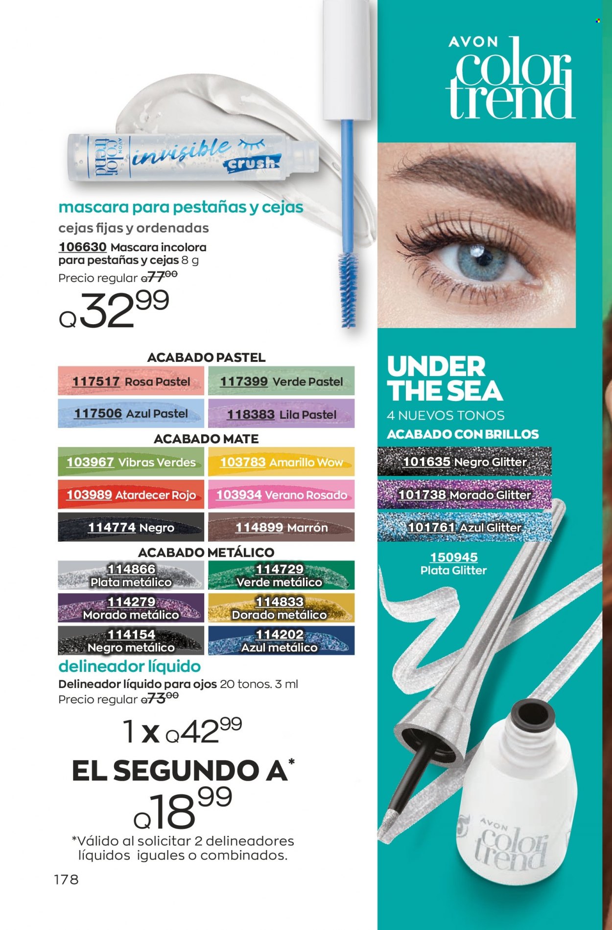 Catálogo Avon. Página 178