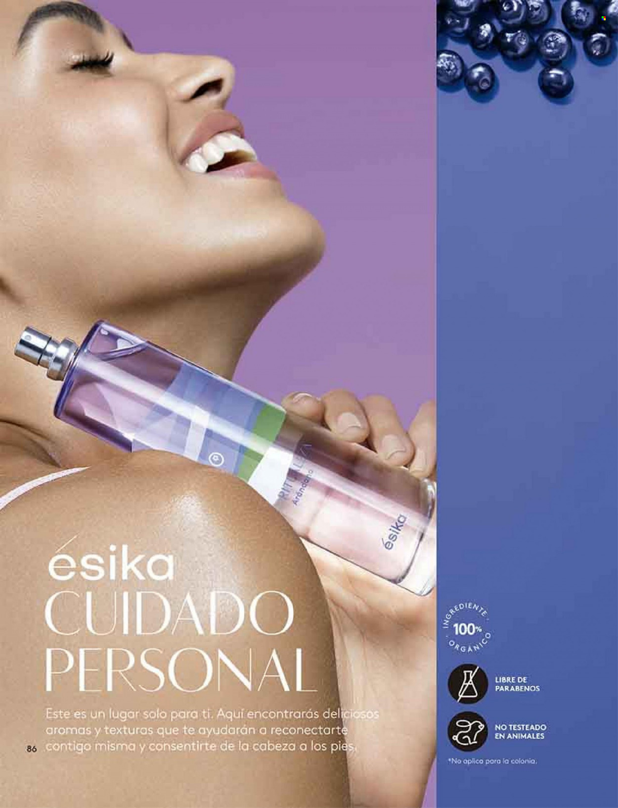 Catálogo Ésika. Página 86
