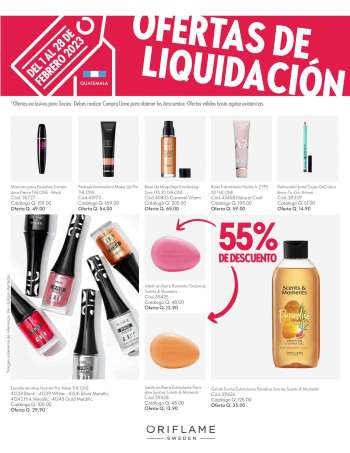 Folleto actual Oriflame - 1.2.2023 - 28.2.2023.