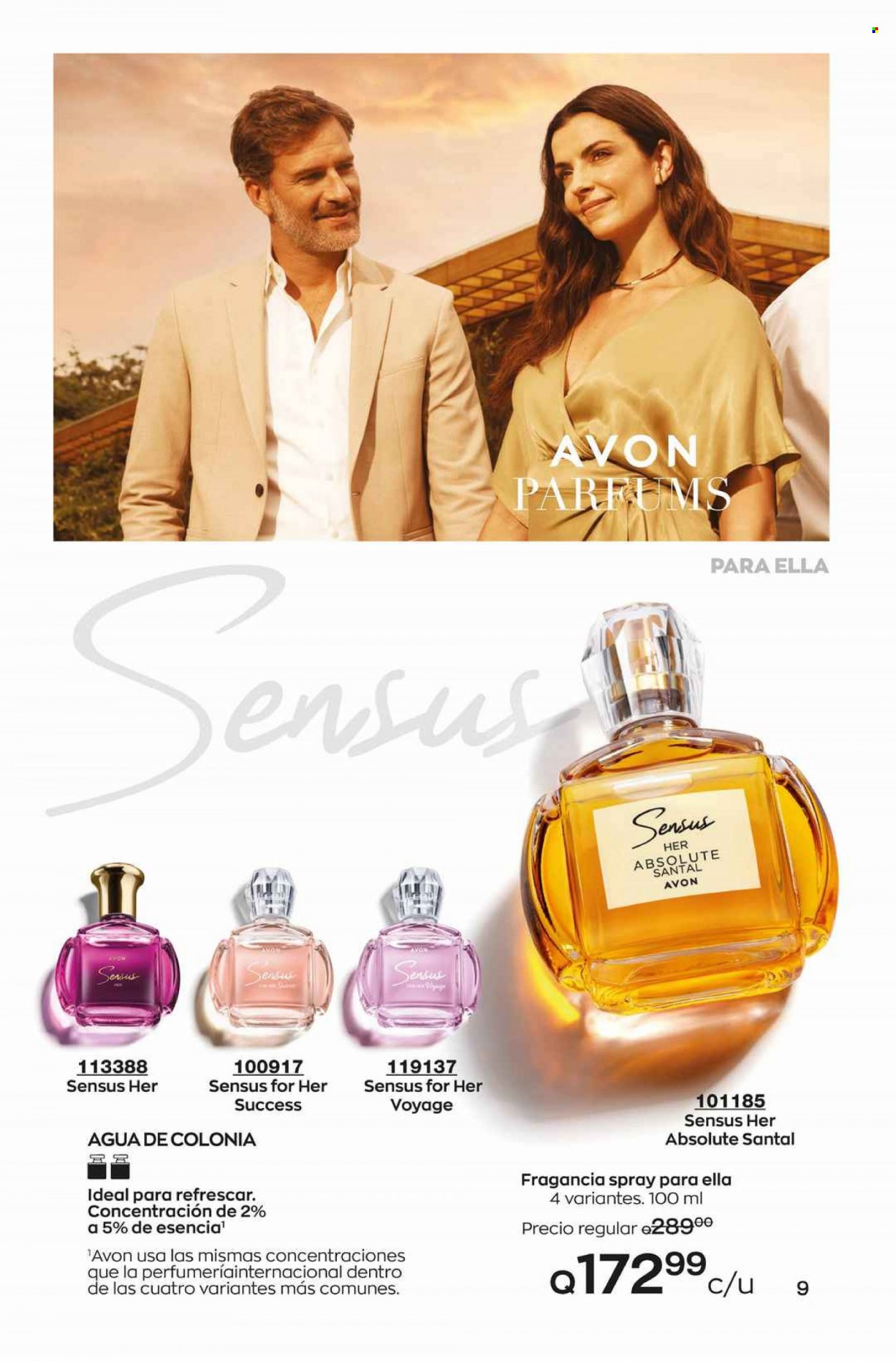 Catálogo Avon. Página 9