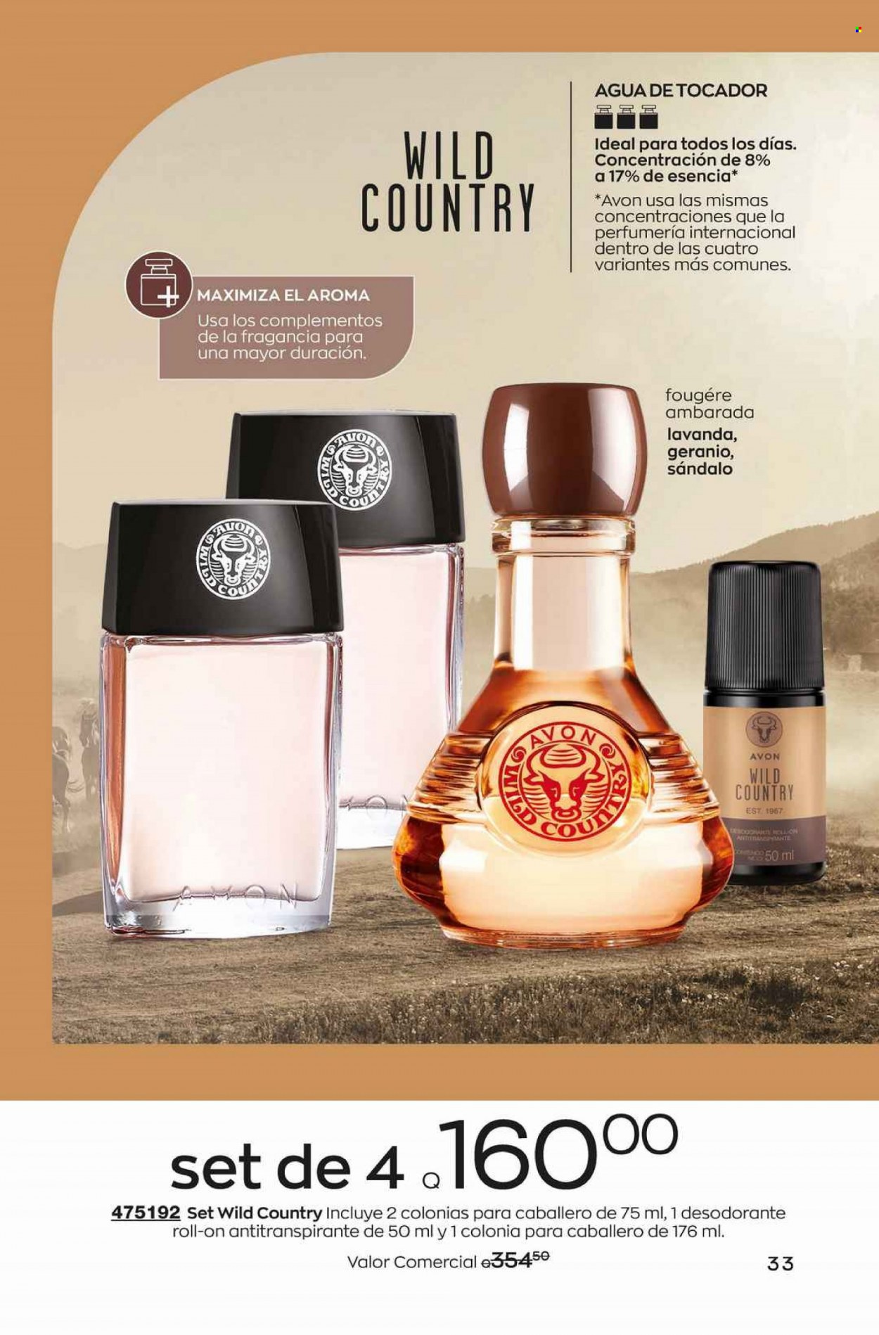 Catálogo Avon. Página 33