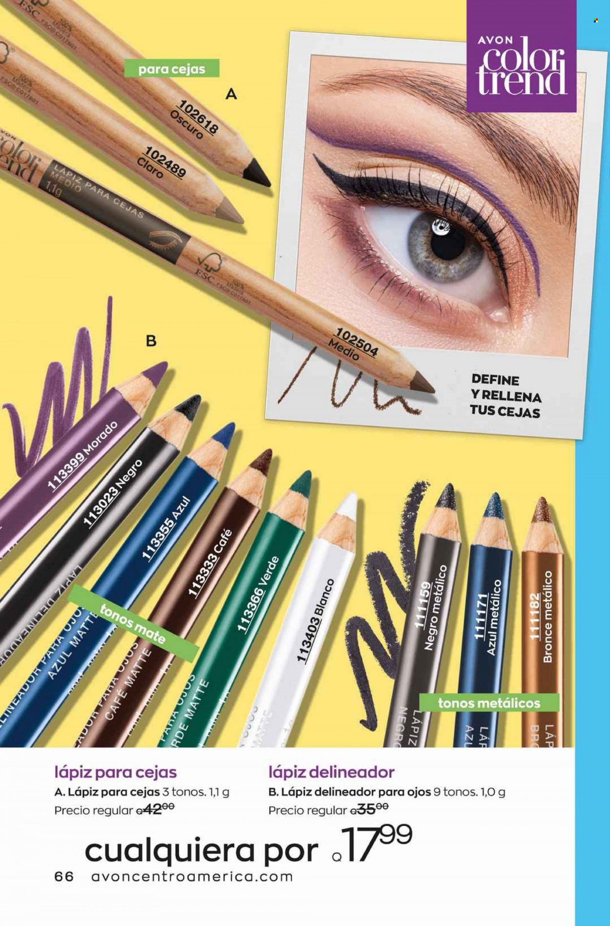 Catálogo Avon. Página 66