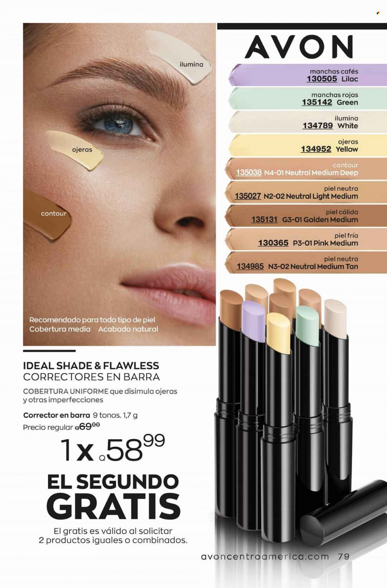 Catálogo Avon. Página 79