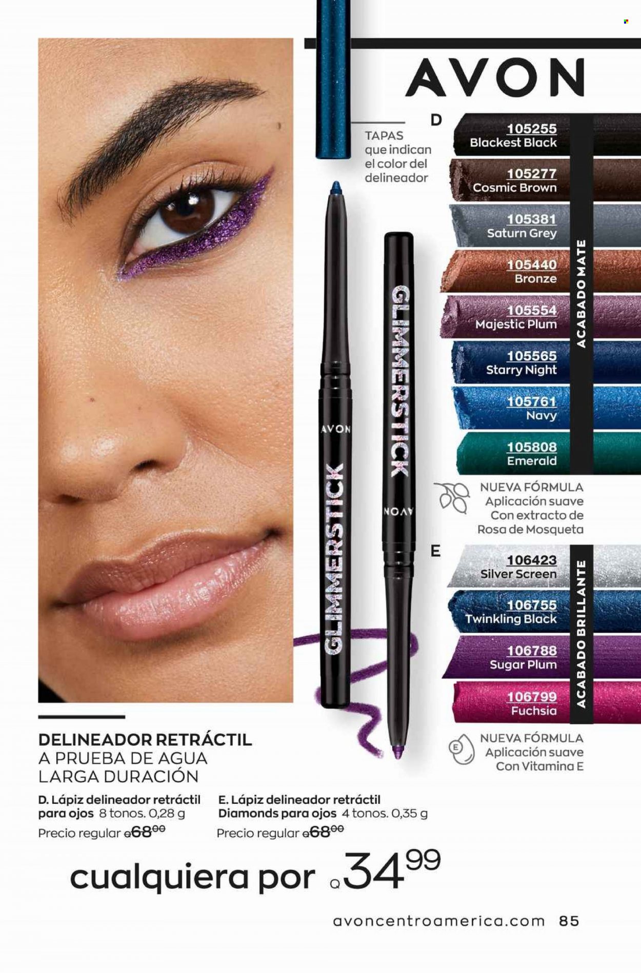 Catálogo Avon. Página 85