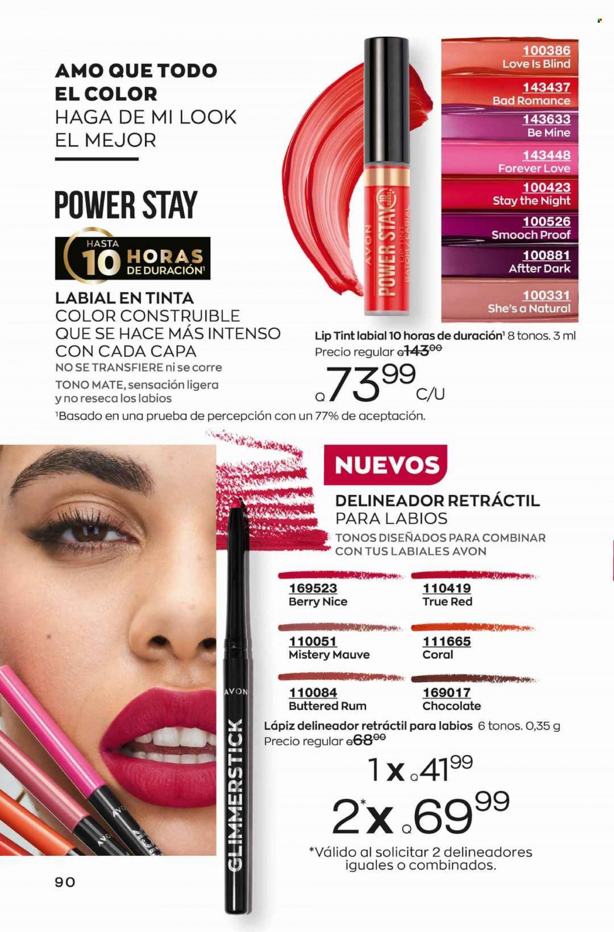 Catálogo Avon. Página 90