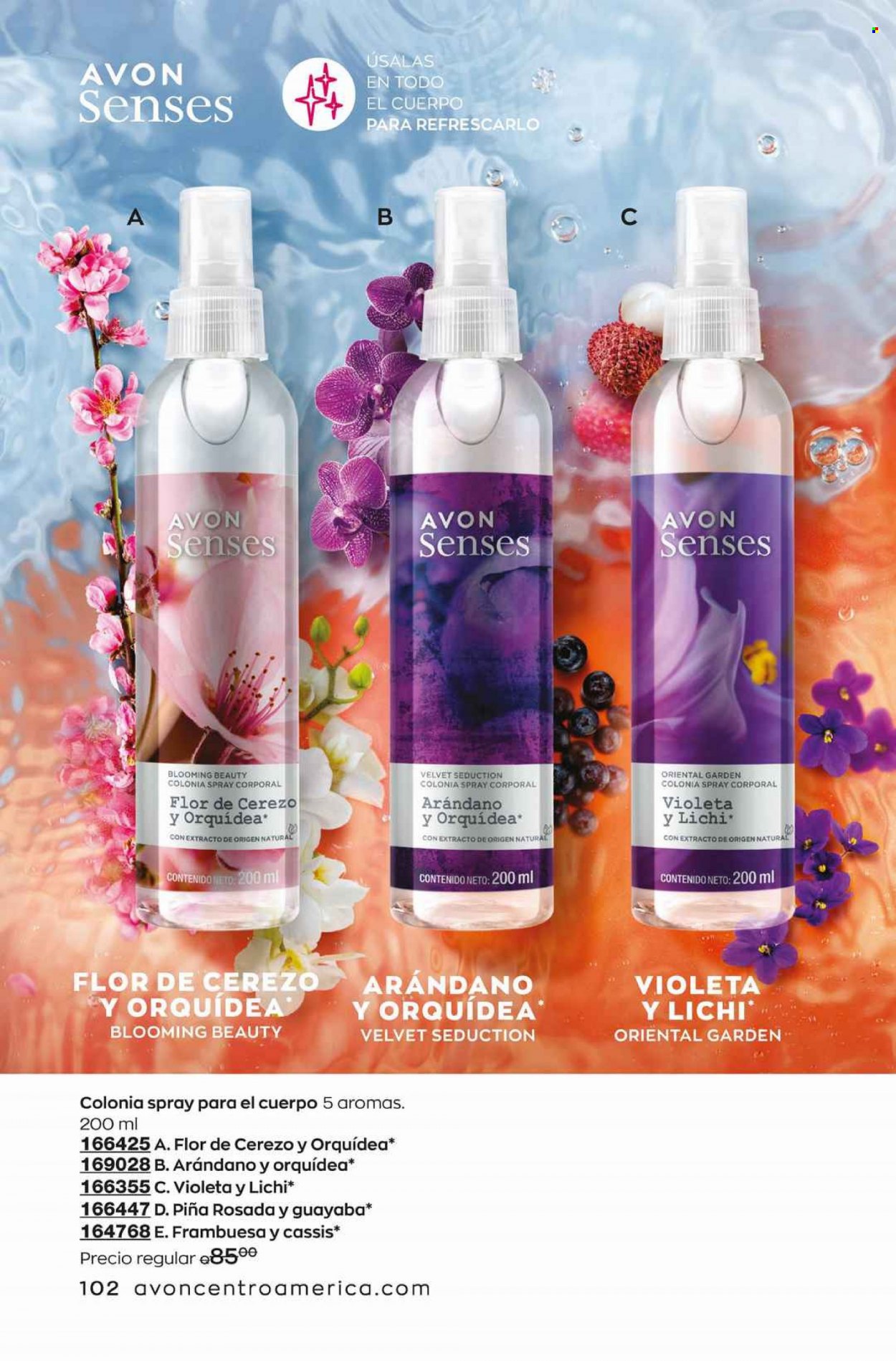 Catálogo Avon. Página 102