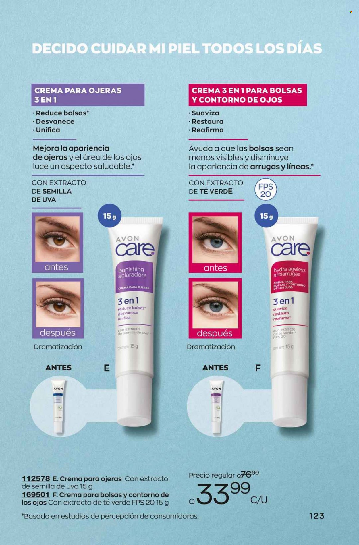 Catálogo Avon. Página 123