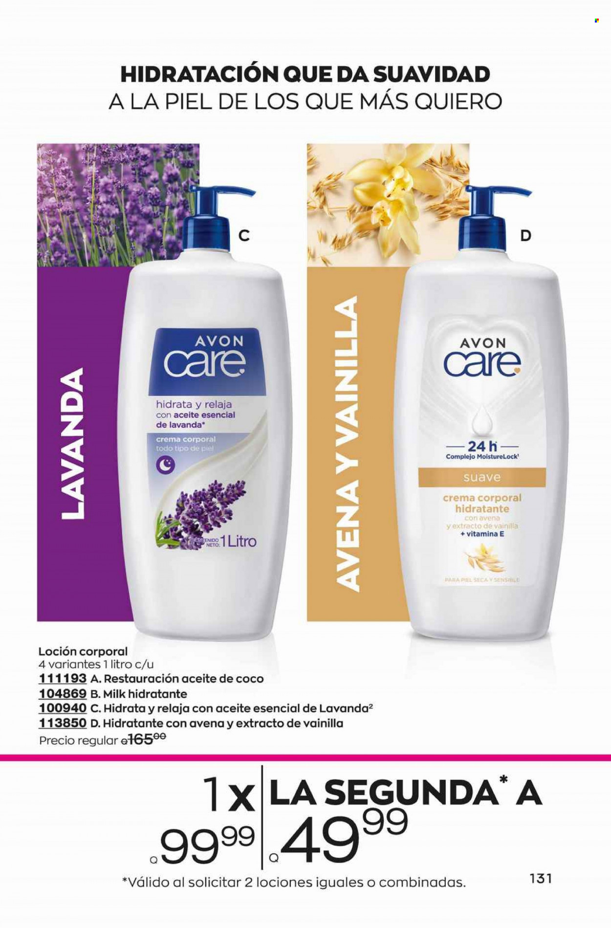 Catálogo Avon. Página 131