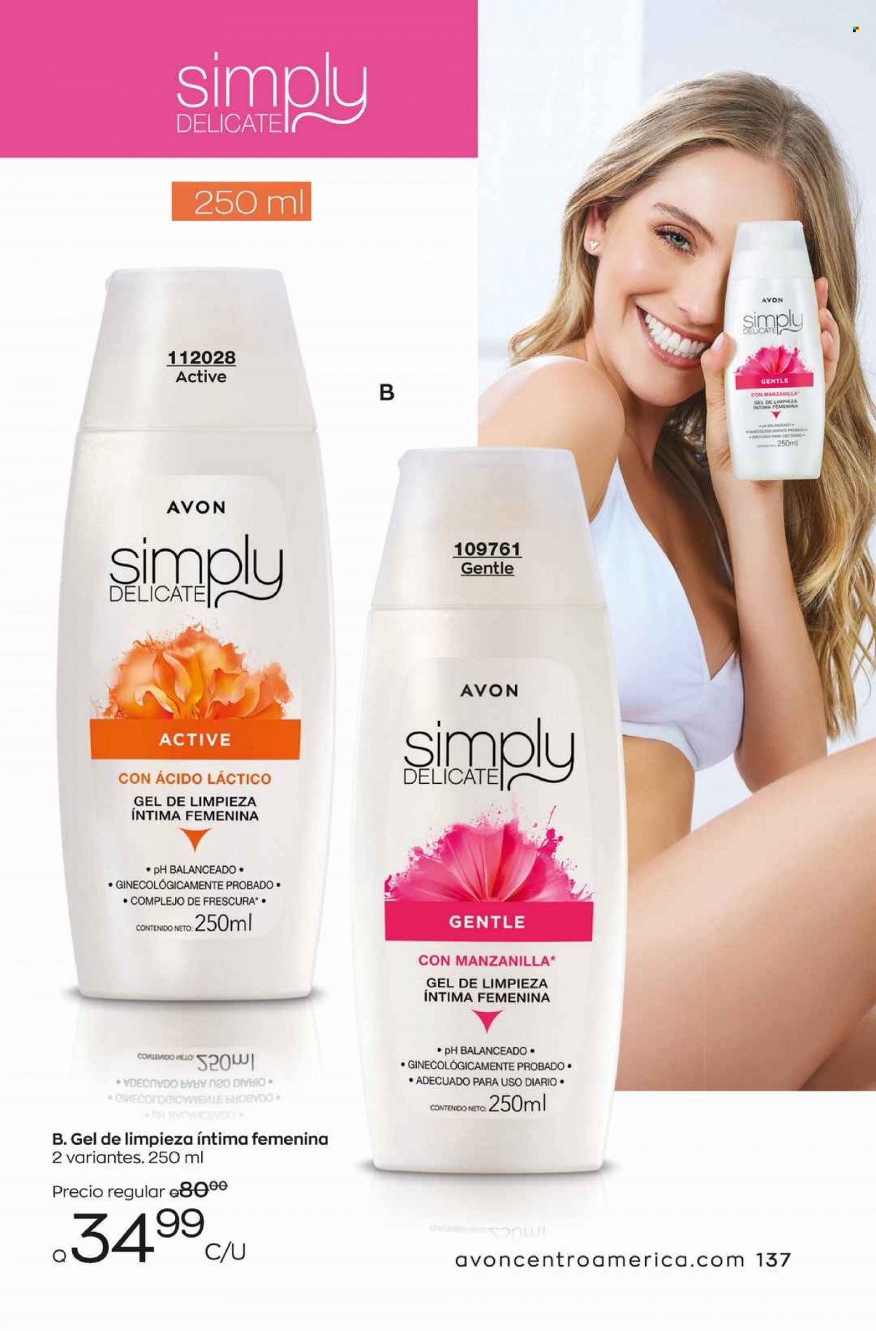 Catálogo Avon. Página 137