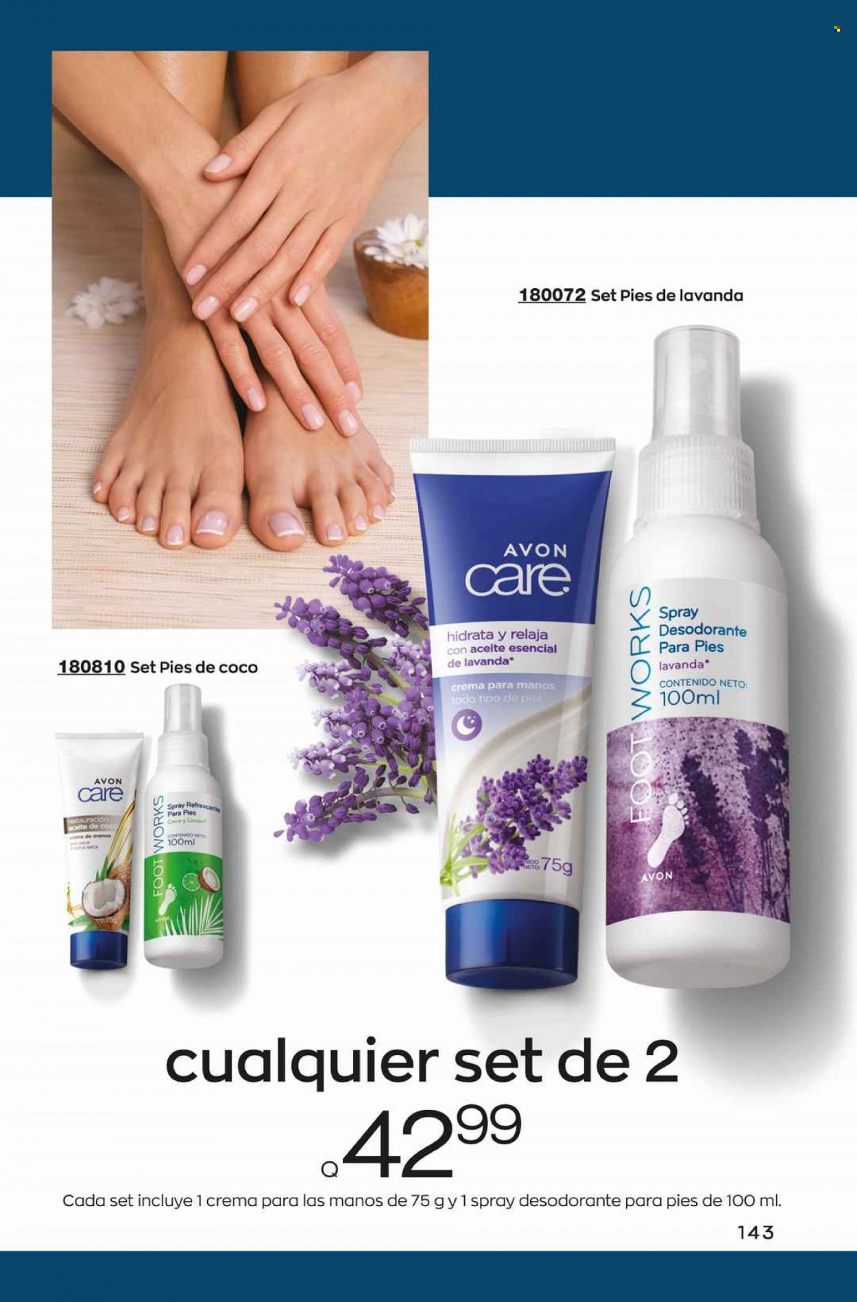 Catálogo Avon. Página 143