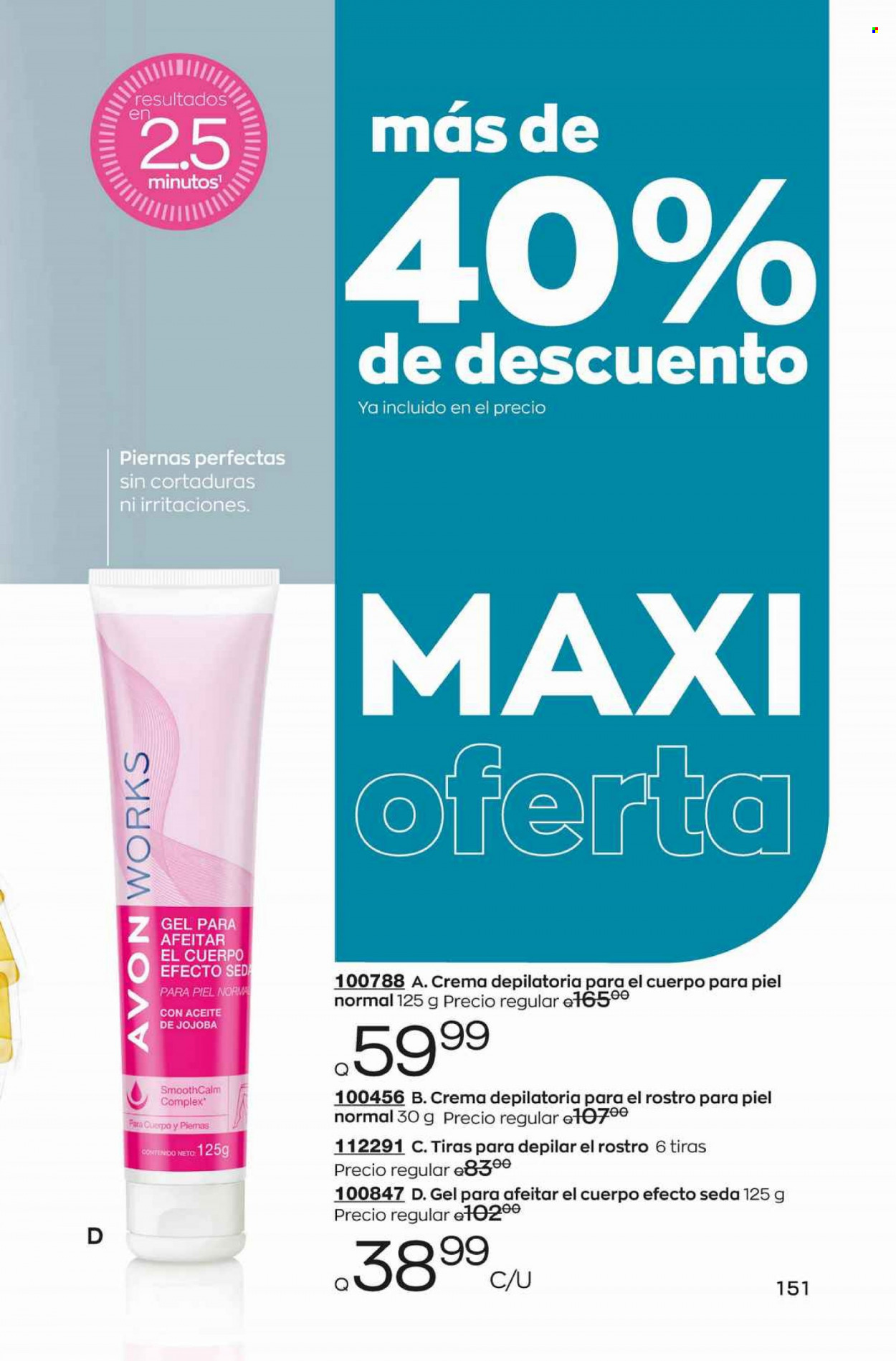 Catálogo Avon. Página 151