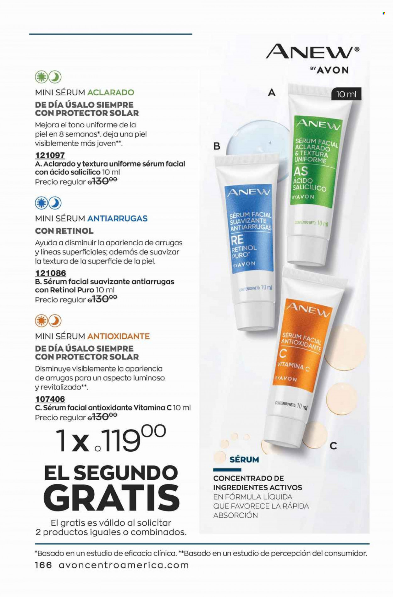 Catálogo Avon. Página 166