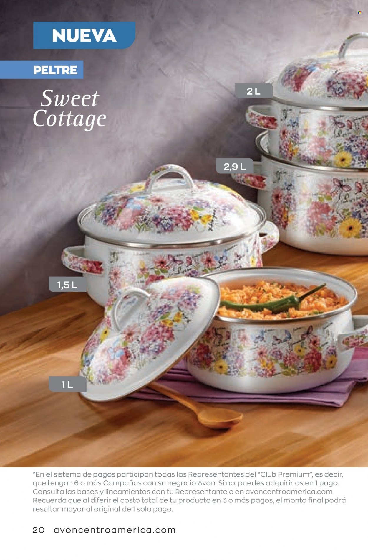 Catálogo Avon. Página 20