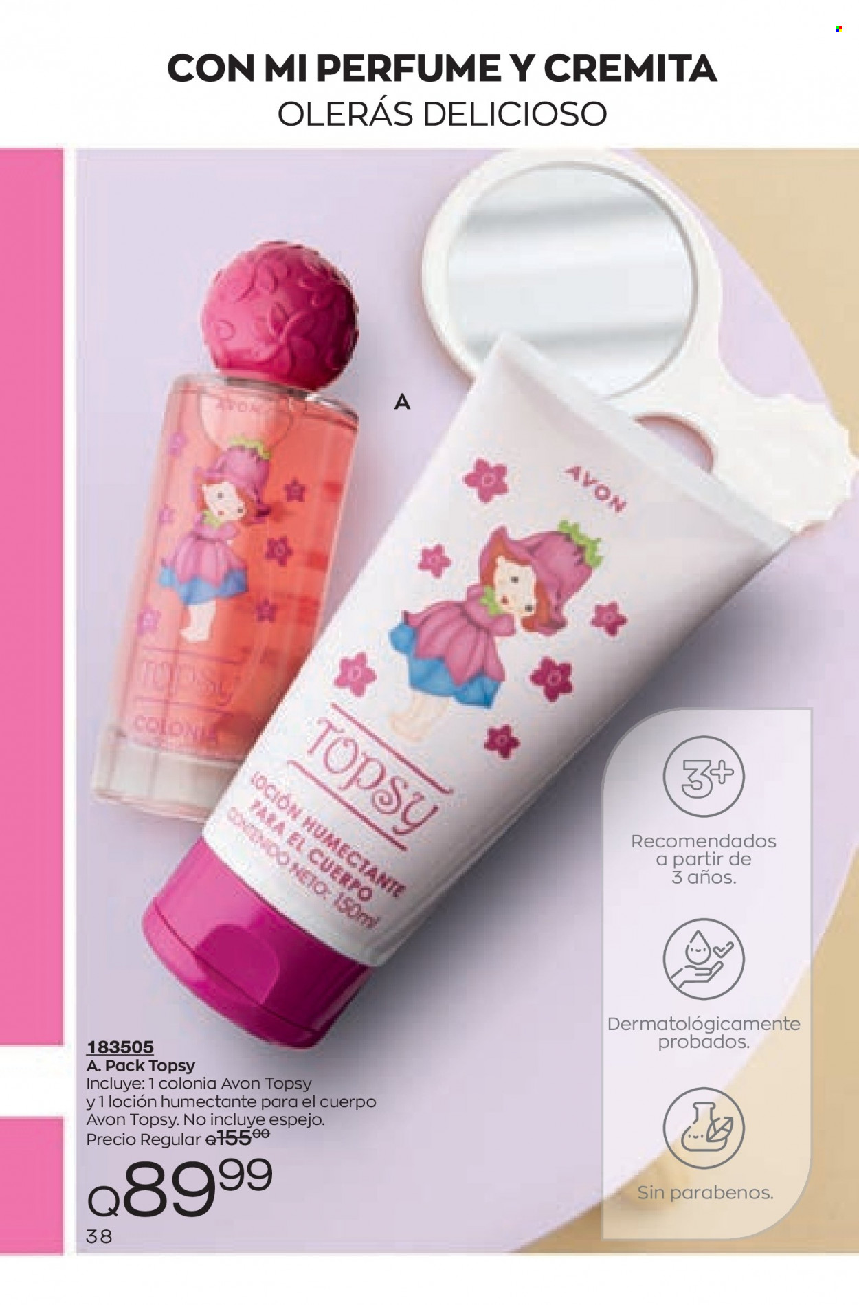 Catálogo Avon. Página 38