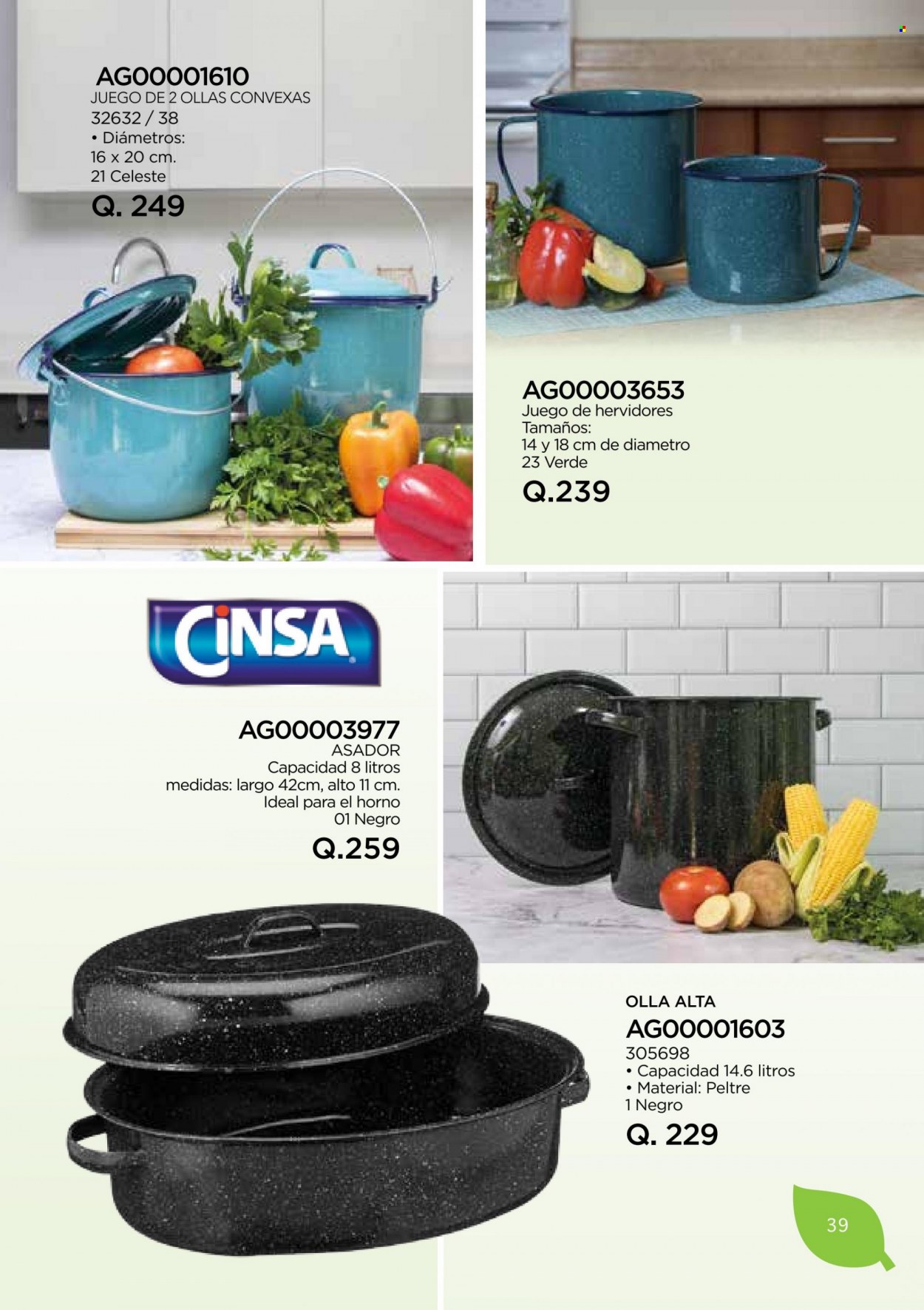 Catálogo Agora. Página 39