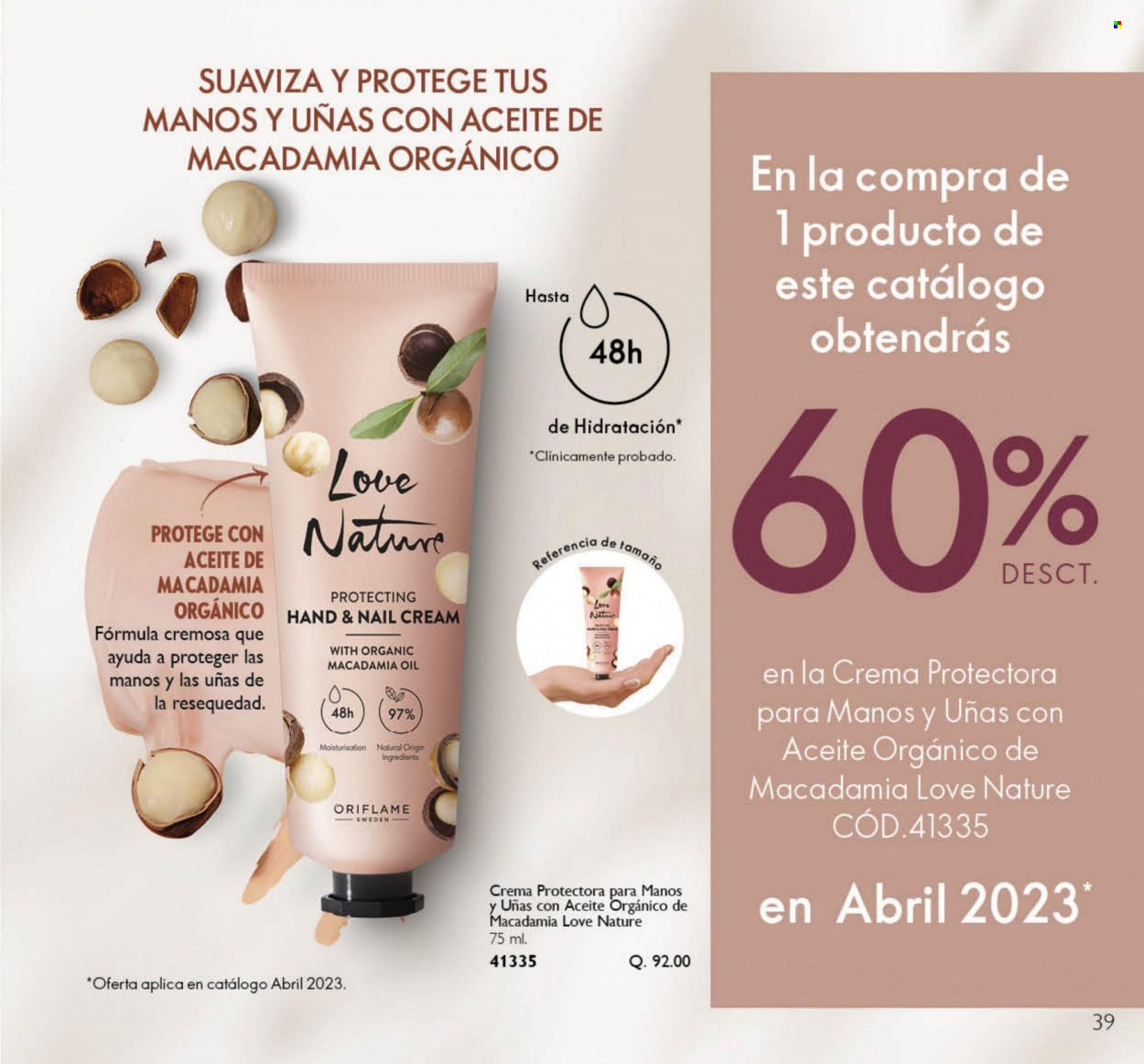 Catálogo Oriflame - 1.3.2023 - 31.3.2023. Página 39