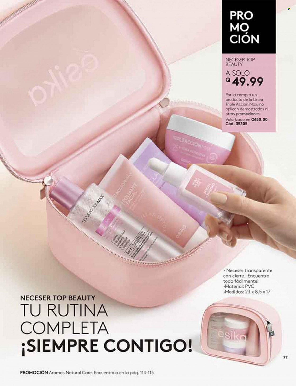 Catálogo Ésika. Página 77